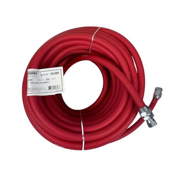 Bedford Precision 100' x 5/16in Air Hose Assy for Binks